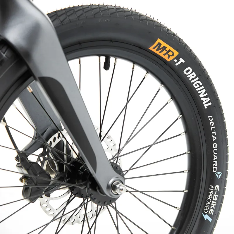 MiRiDER 20 Compact Folding eBike Onyx Grey-5