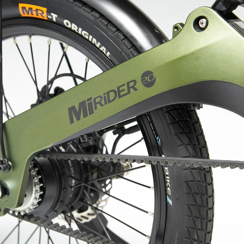 MiRiDER 20 GB3 Compact Folding eBike Aurora Green-6