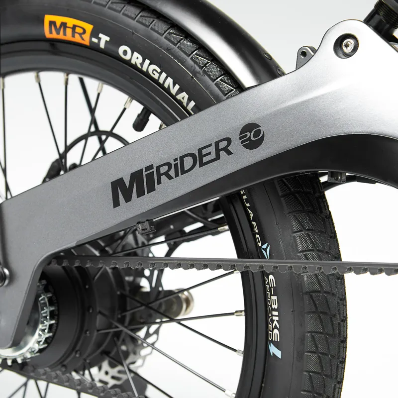 MiRiDER 20 GB3 Compact Folding eBike Onyx Grey-6