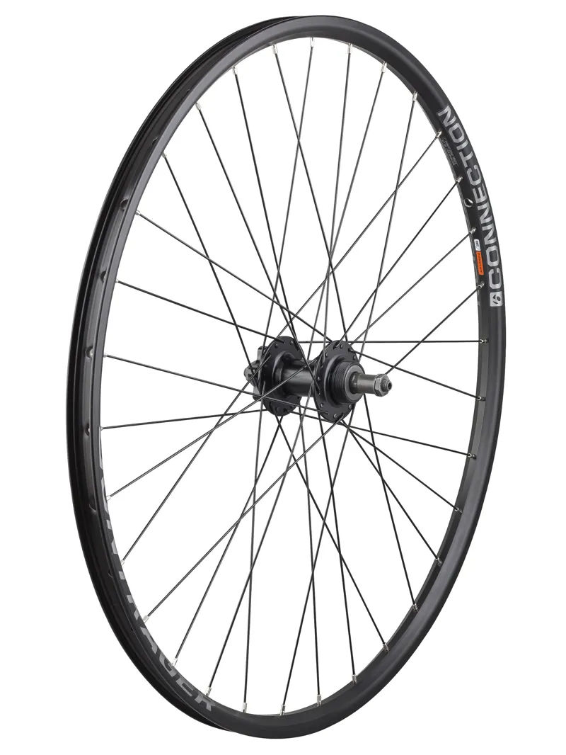 Bontrager Connection 6-Bolt Disc 27.5 Mountain Bike Wheel in Black