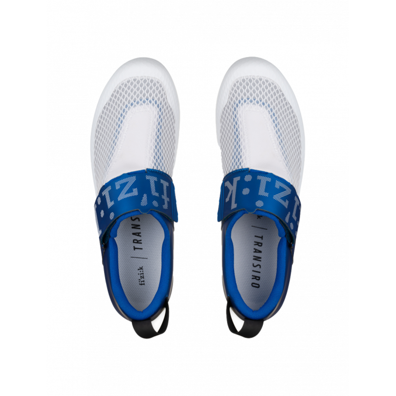 Fizik Transiro Hydra Shoes in White/Blue-5