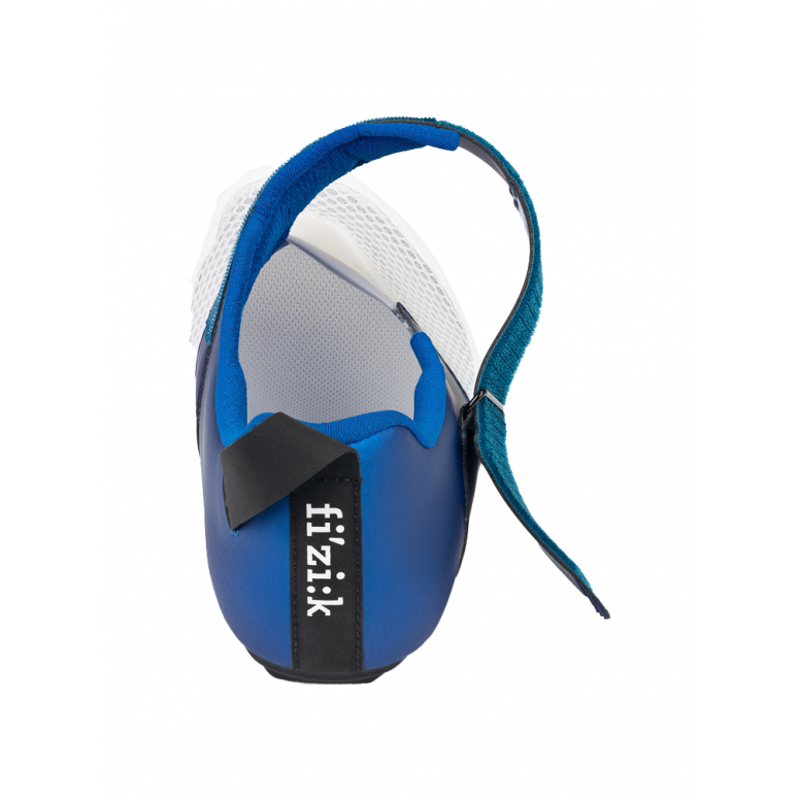 Fizik Transiro Hydra Shoes in White/Blue-4