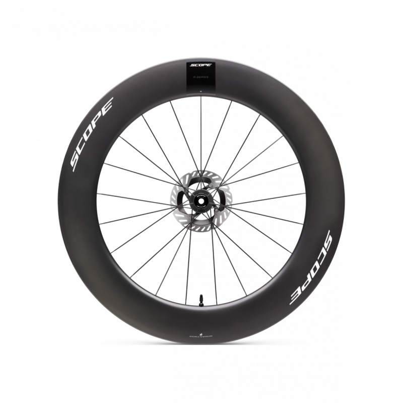 Scope R8.T V2 Carbon 85mm Front Wheel White-1