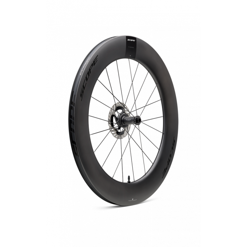 Scope R8.T V2 Carbon 85mm Front Wheel Black 