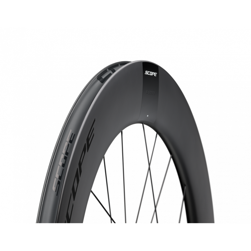 Scope R8.T V2 Carbon 85mm Front Wheel Black -1