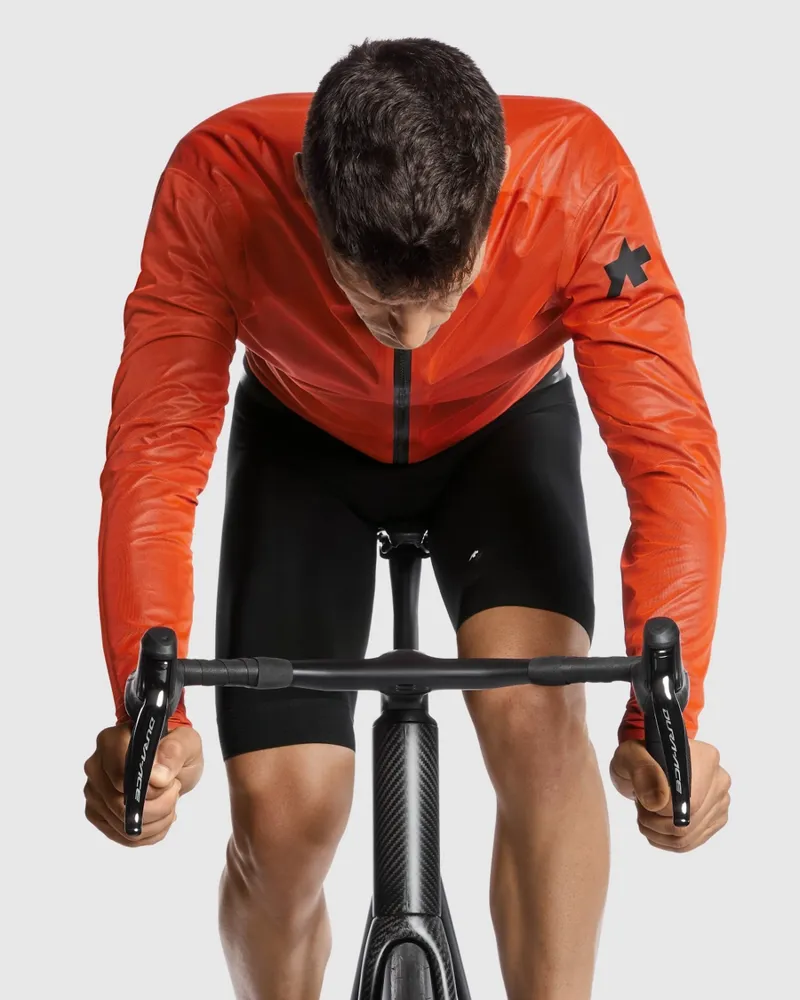 Assos Equipe RS Rain Jacket TARGA Propeller Orange-4