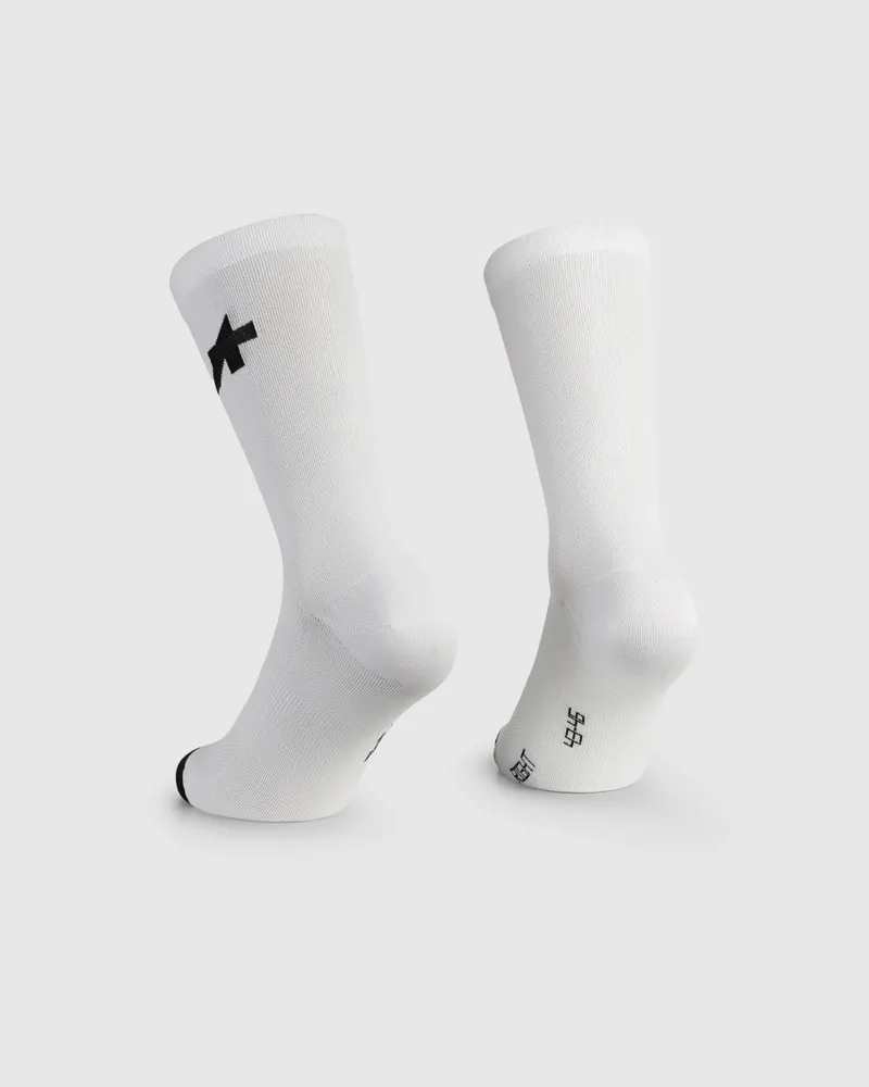 Assos R Socks S9 White Series - Twin Pack -1