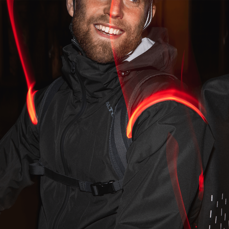 Altura Nightvision Electron Mens Light -up Jacket Carbon-3