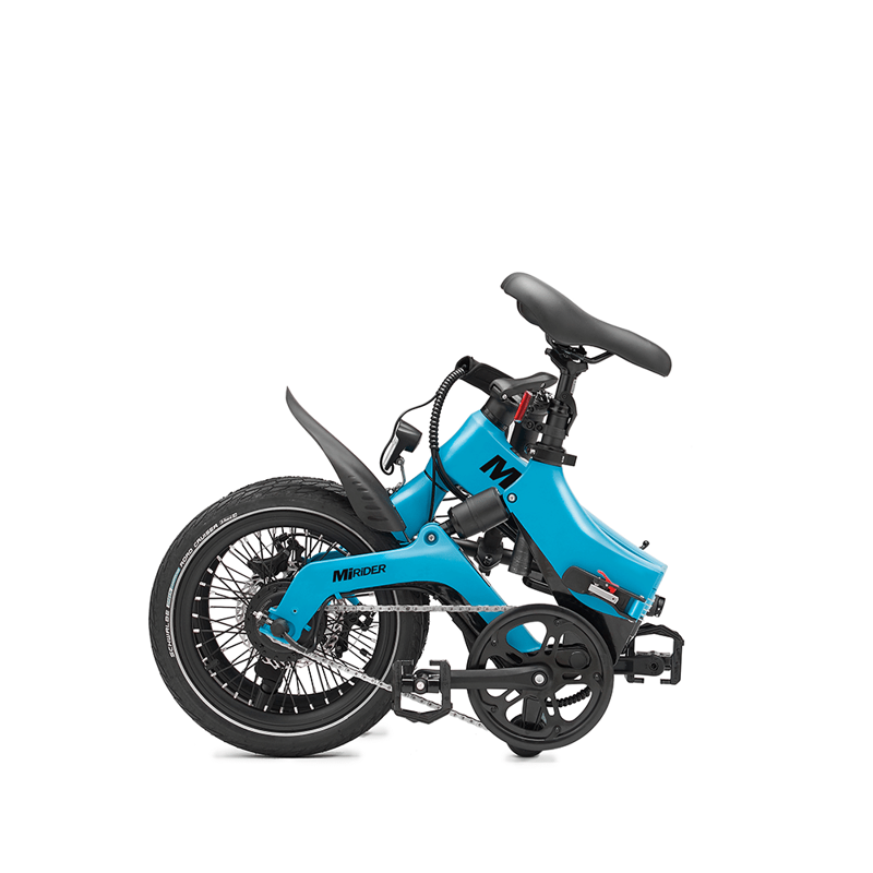 MiRiDER One 16 Folding eBike Azure Blue-5