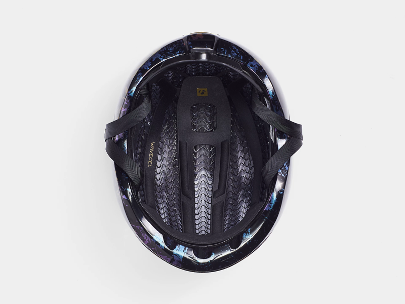 Bontrager XXX WaveCel LTD Cycling Helmet Dark Blue Metallic / Gloss-3