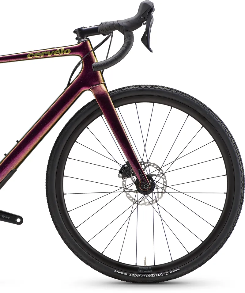 Cervelo Aspero GRX RX600 2022 Gravel Bike Purple Sunset-1