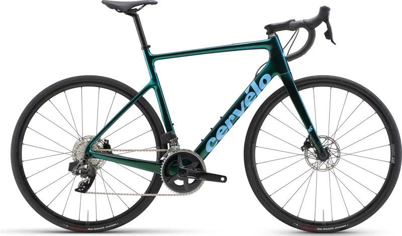 Cervelo Caledonia Rival eTap AXS 2022 Carbon Road Endurance Bike Oasis