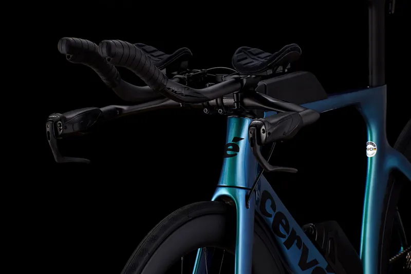 Cervelo P-Series Rival eTap AXS 1 2022 Triathlon Bike Purple Sunset-1