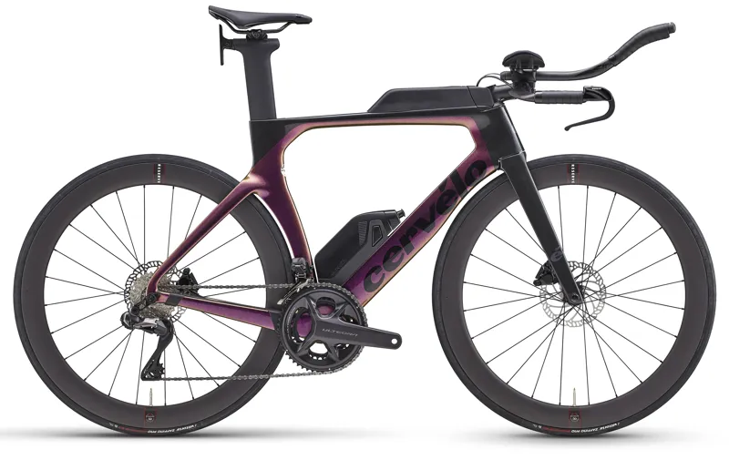 Cervelo P Series Ultegra Di2 2022 Time Trial Bike Purple Sunset