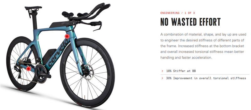 Cervelo P Series Ultegra Di2 2022 Time Trial Bike Purple Sunset-9