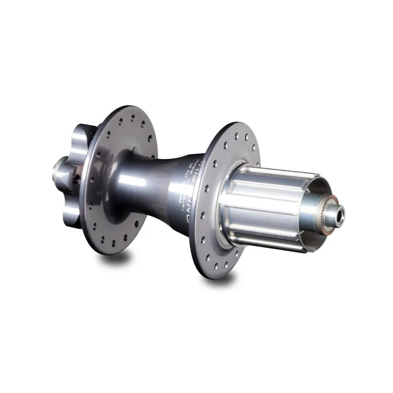 Chris King R45D Rear 6 Bolt Disc Hub 135QR - Campagnolo Driveshell - Pewter