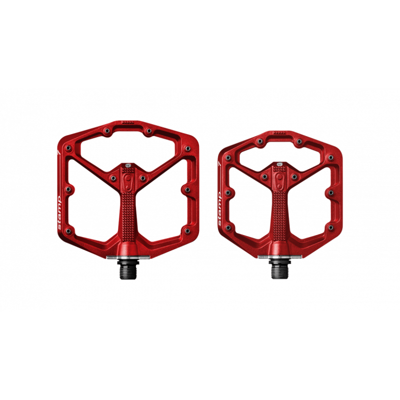 Crankbrothers Stamp 7 Flat Pedals Red-3