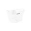 Electra Honeycomb Headset-Mounted Basket White