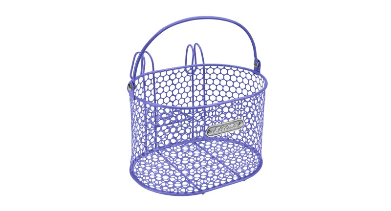 Electra Honeycomb Small Hook-Mounted Handlebar Basket Dark Purple