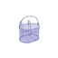 Electra Honeycomb Small Hook-Mounted Handlebar Basket Dark Purple