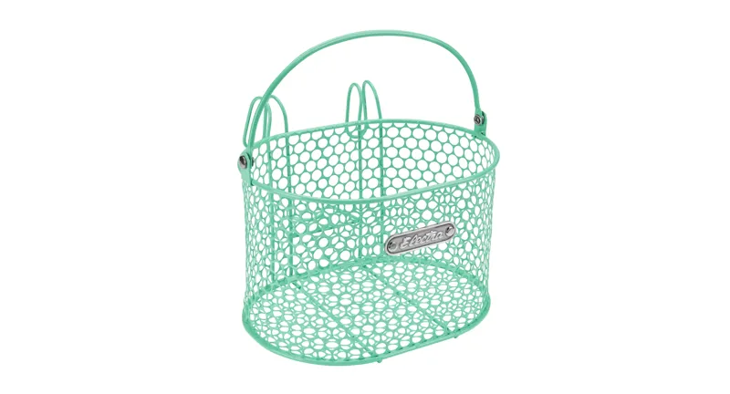 Electra Honeycomb Small Hook-Mounted Handlebar Basket Mint
