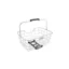 Electra Stainless Wire MIK Rear Basket Polished Silver