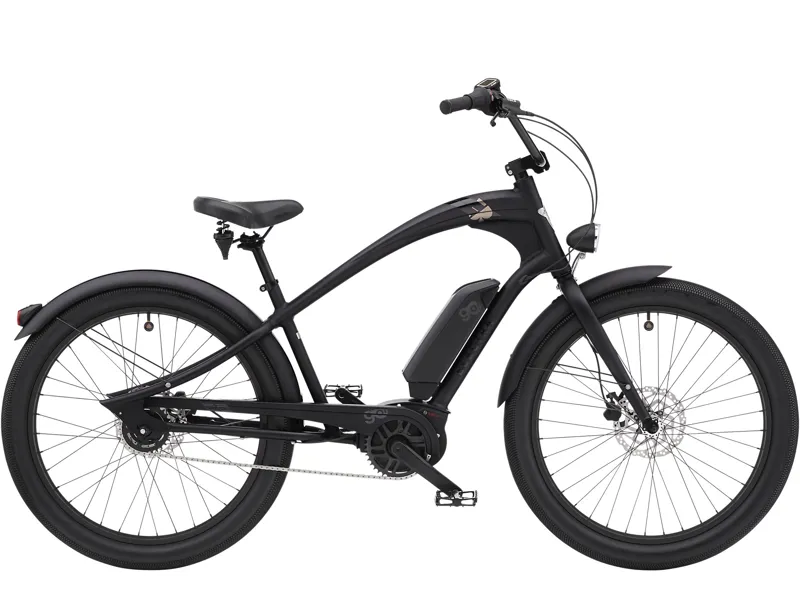 Electra Ace of Spades Go 26 Wheel Electric Bike Matte Black
