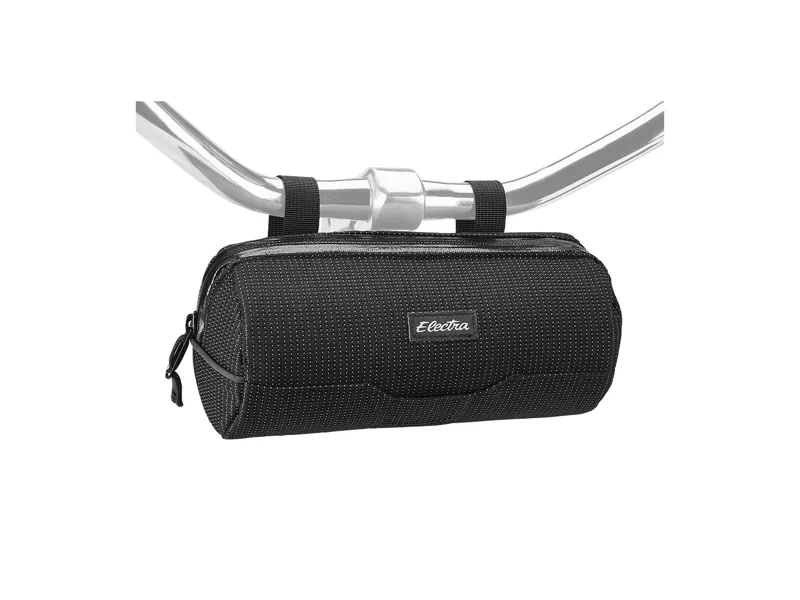 Electra Reflective Charcoal Cylinder Handlebar Bag