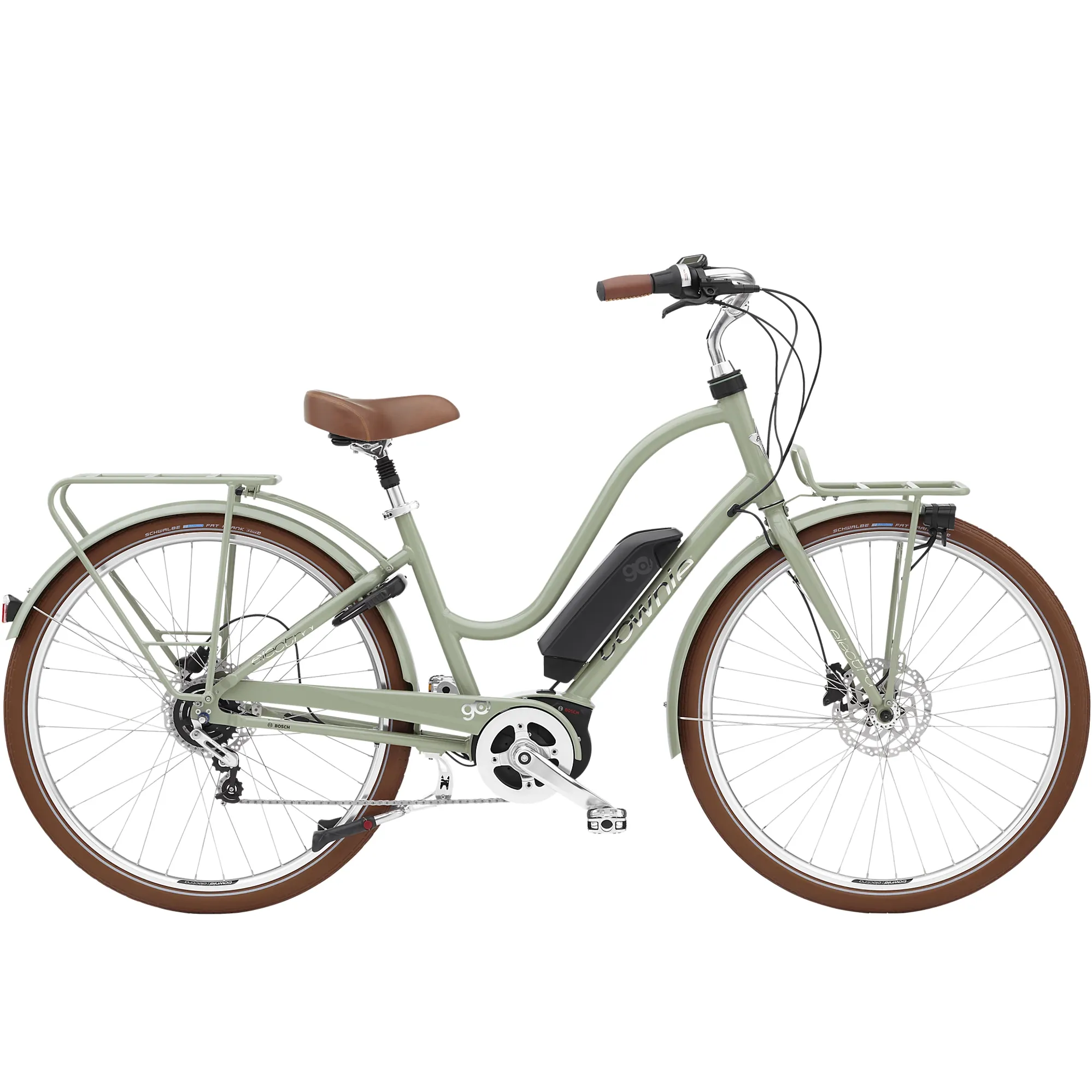 Electra Townie Commute Go 5i EQ Step-Thru 2022 Electric Bike Gree