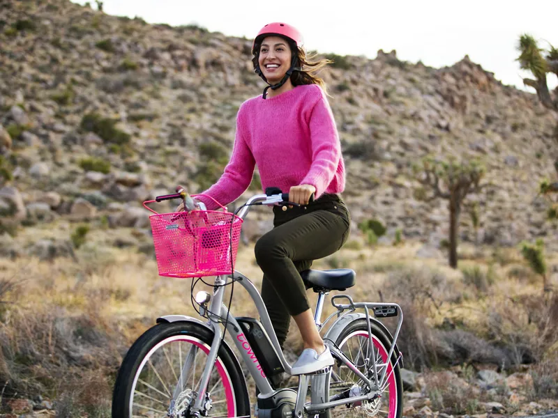 Electra Townie Go 5i Step-Thru 26 Wheel Electric Bike Cloud Grey-11