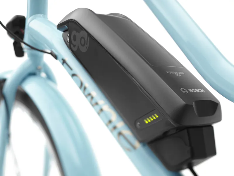 Electra Townie Go 5i Step-Thru 26 Wheel Electric Bike Glacier Blue-5