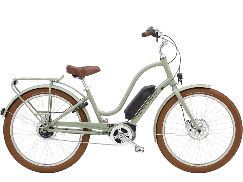 Electra Townie Go 5i Step Thru EU 26 Green Tea 26 wheel-1