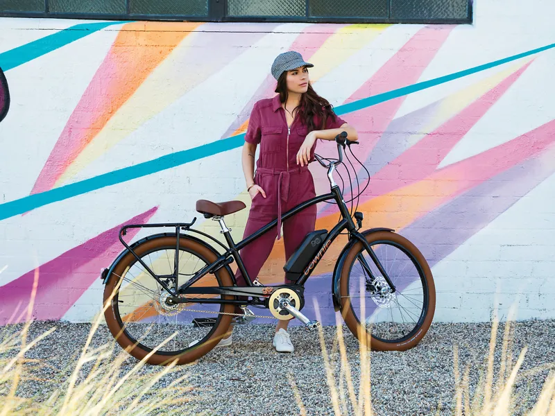 Electra Townie Go 5i Step Over 26 wheel Electric Bike Ebony-11