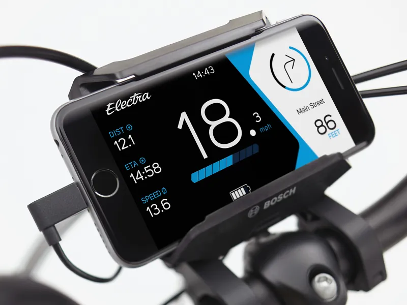 Electra Townie Path Go 10D Step Thru Electric Bike Olive-10