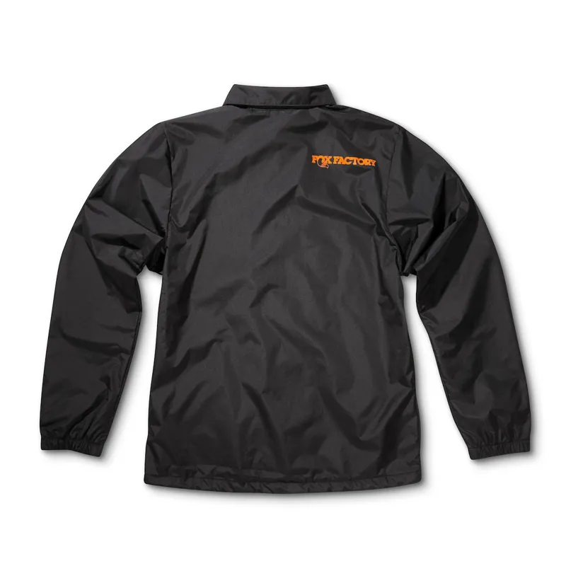 Fox Windbreaker Jacket Black/Orange-1