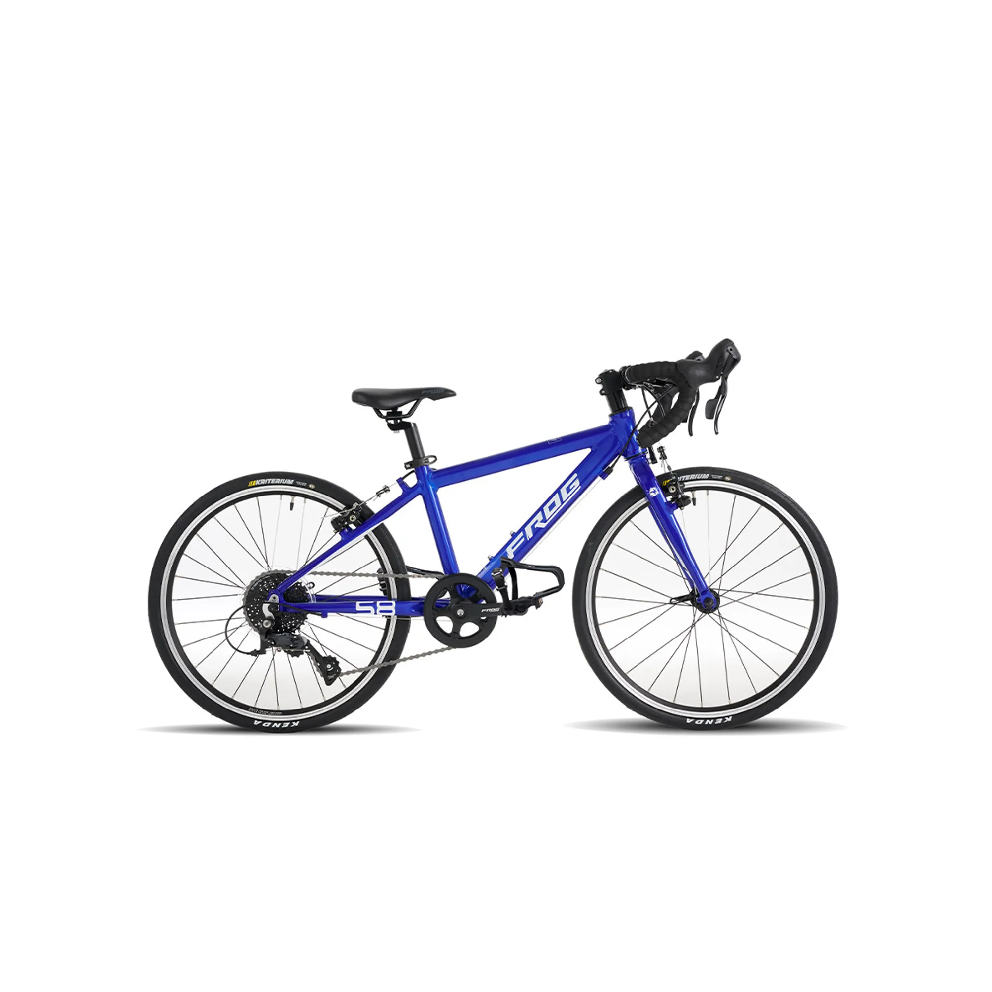 Frog 58 Kids Road Blue ages 6-7 Electric Blue