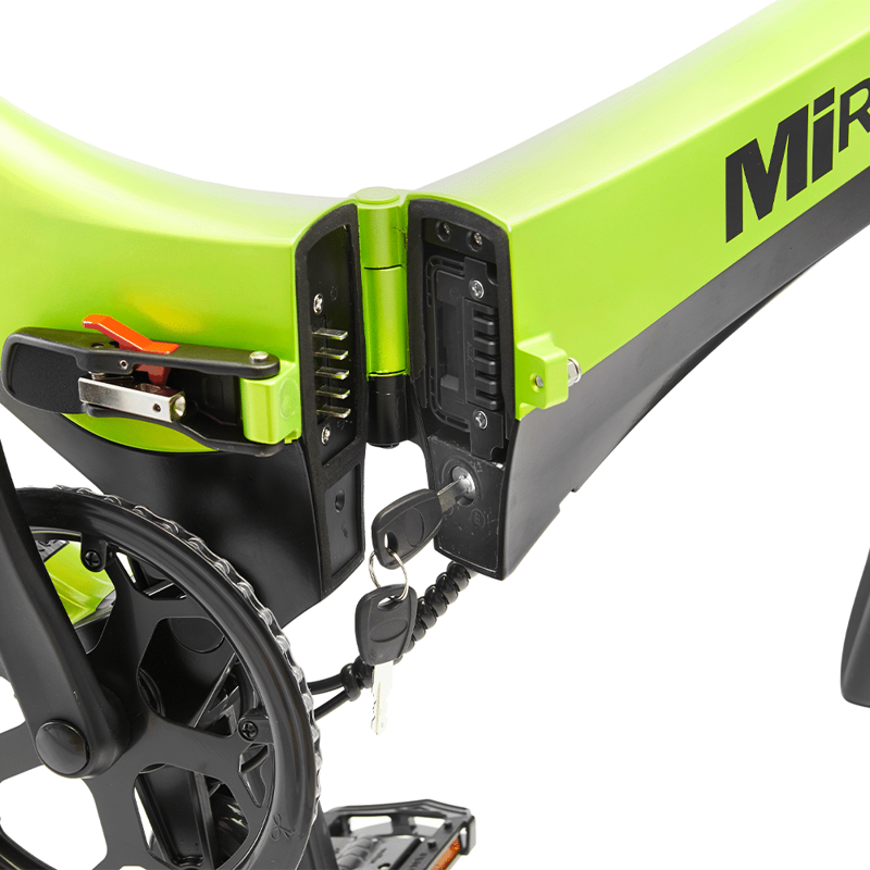 MiRiDER One 16 Folding eBike Acid Green-5