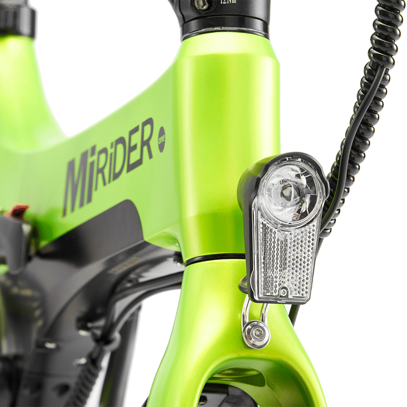 MiRiDER One 16 Folding eBike Acid Green-2