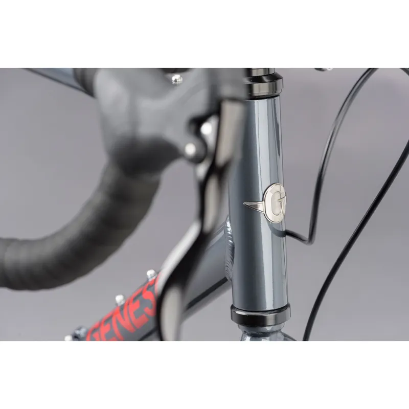 Genesis 2021 Flyer Commuter Single Speed Road Bike Grey-2