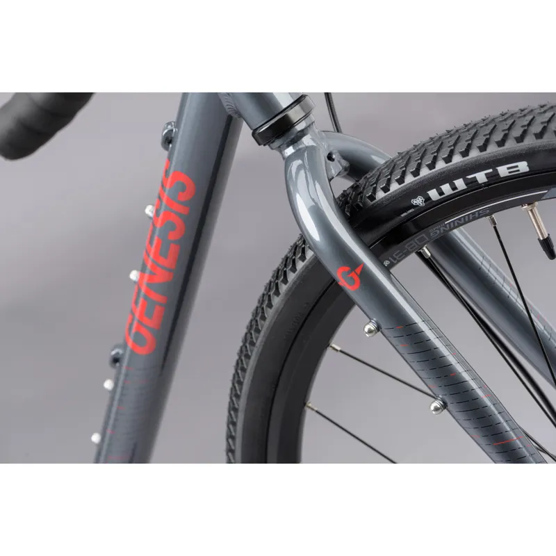 Genesis 2021 Flyer Commuter Single Speed Road Bike Grey-3