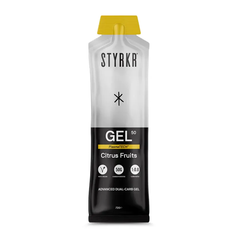 STYRKR - GEL50 Citrus Fruits Dual-Carb Energy Gel