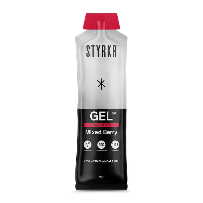STYRKR - GEL50 Mixed Berry Dual-Carb Energy Gel