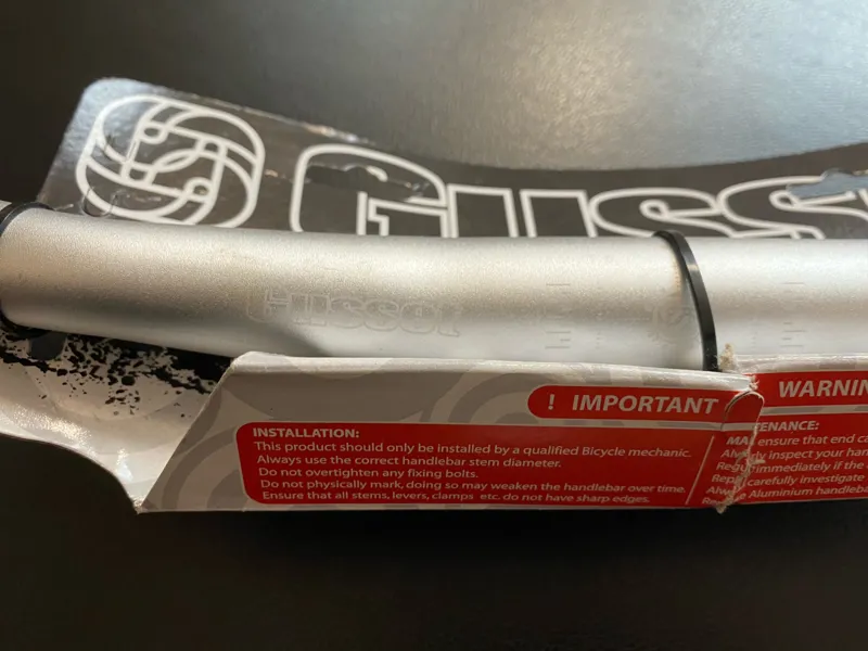 Gusset Stash Handlebars 680mm - Silver - Ex-Display-6