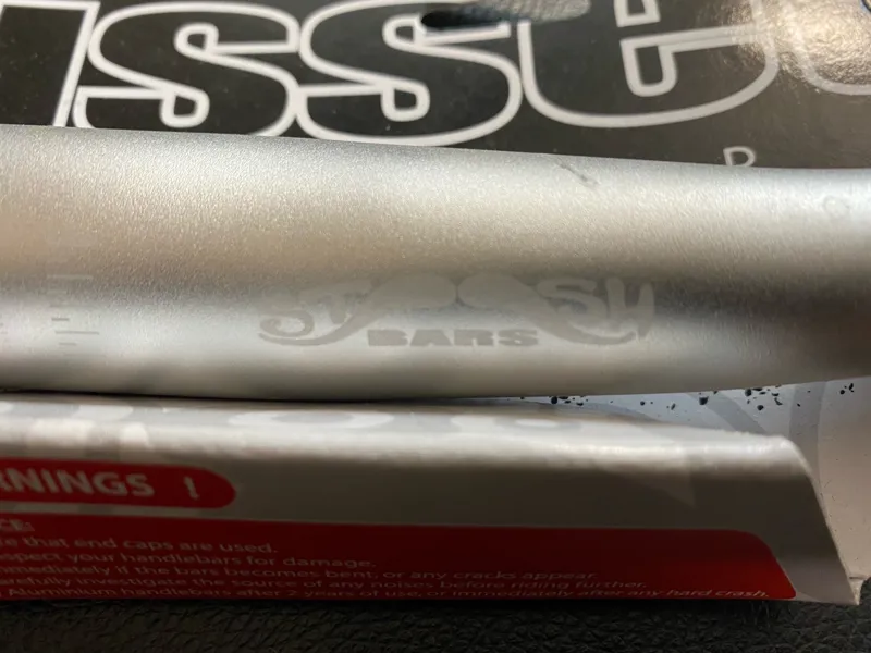 Gusset Stash Handlebars 680mm - Silver - Ex-Display-7