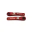 Hope E-Bike Crankset - Standard Offset - Red