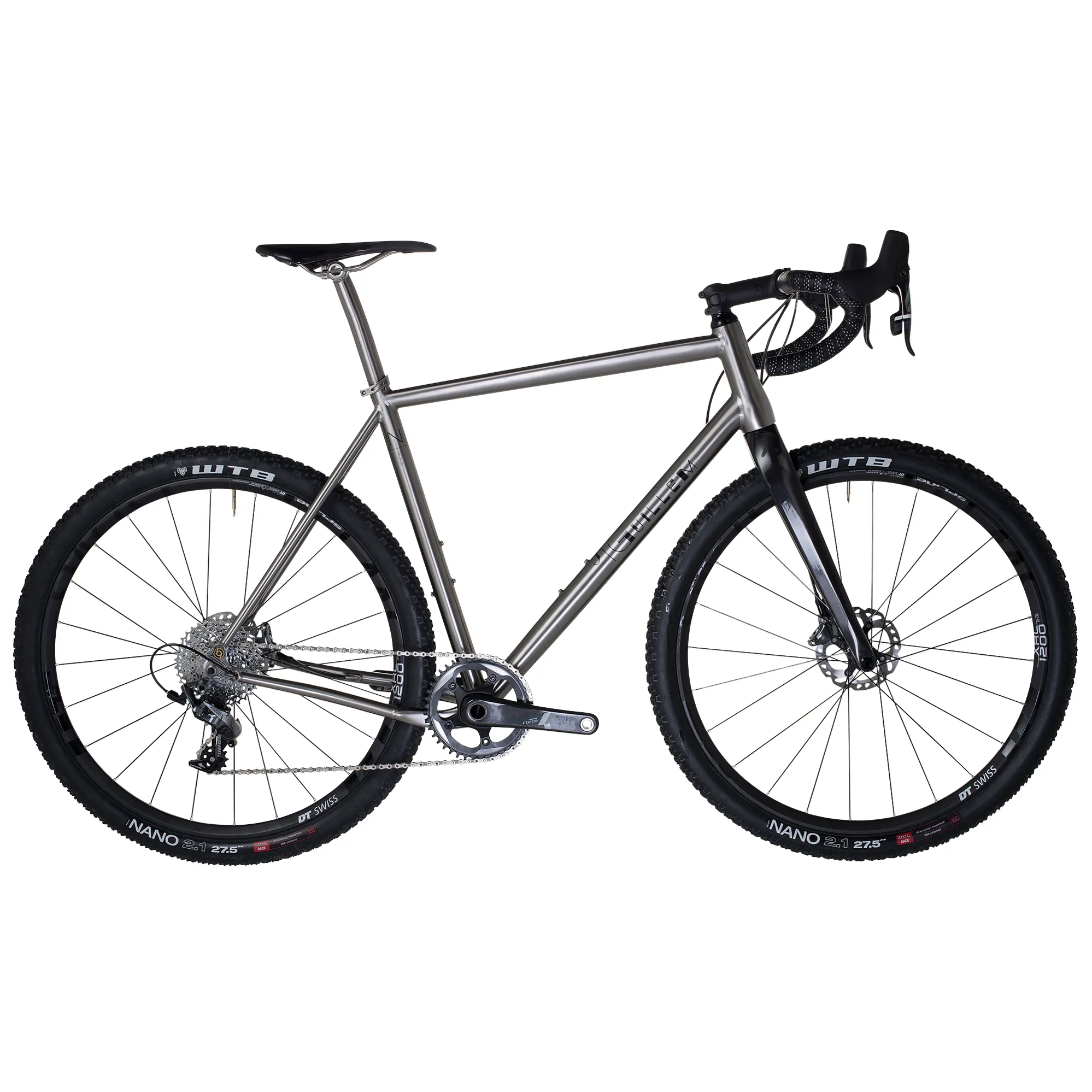 J. Guillem Atalaya Titanium Gravel Bike GRX 1x 650b build