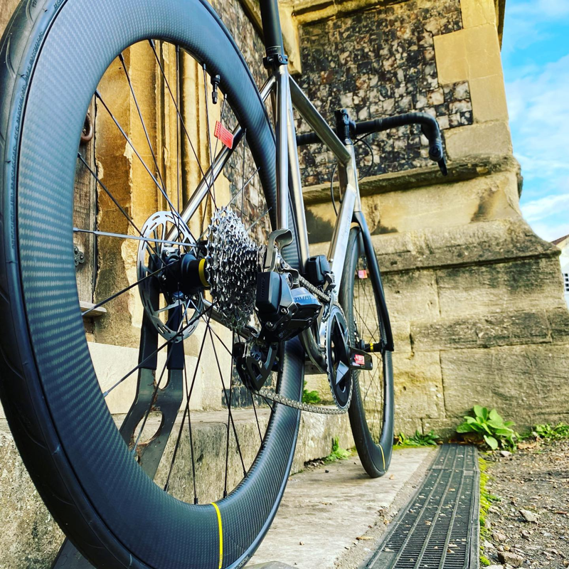 J. Guillem Formentor Rival AXS Cosmic SL65 56cm Titanium Road Bike-1