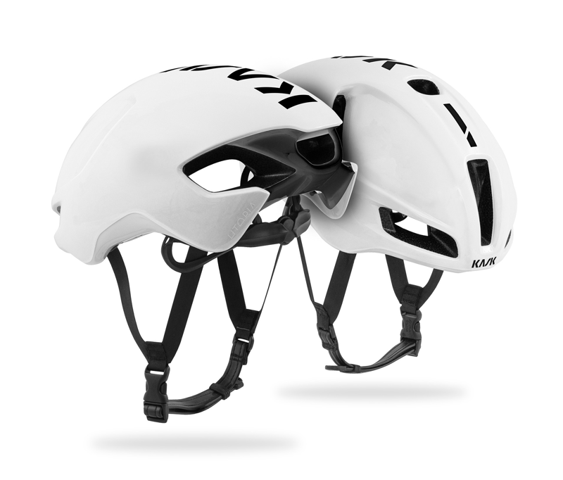 Kask Utopia White/Black Aero Road Helmet-1