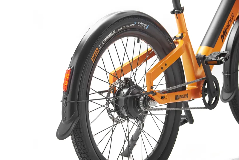 MiRider 24 Compact Step-Through eBike Ember Orange-11