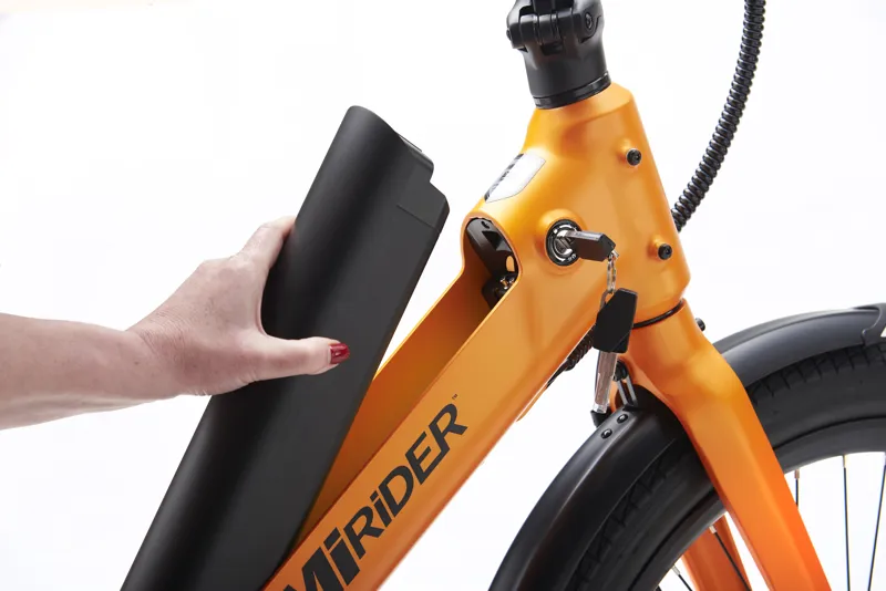 MiRider 24 Compact Step-Through eBike Ember Orange-12